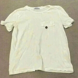 Zara white T shirt